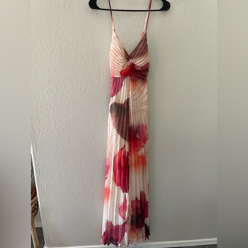 Beautiful and colorful formal full-length dress